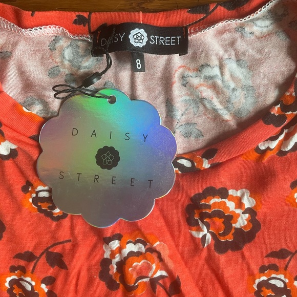 NWT ASOS Daisy Street Floral Bodycon Dress - Picture 2 of 3